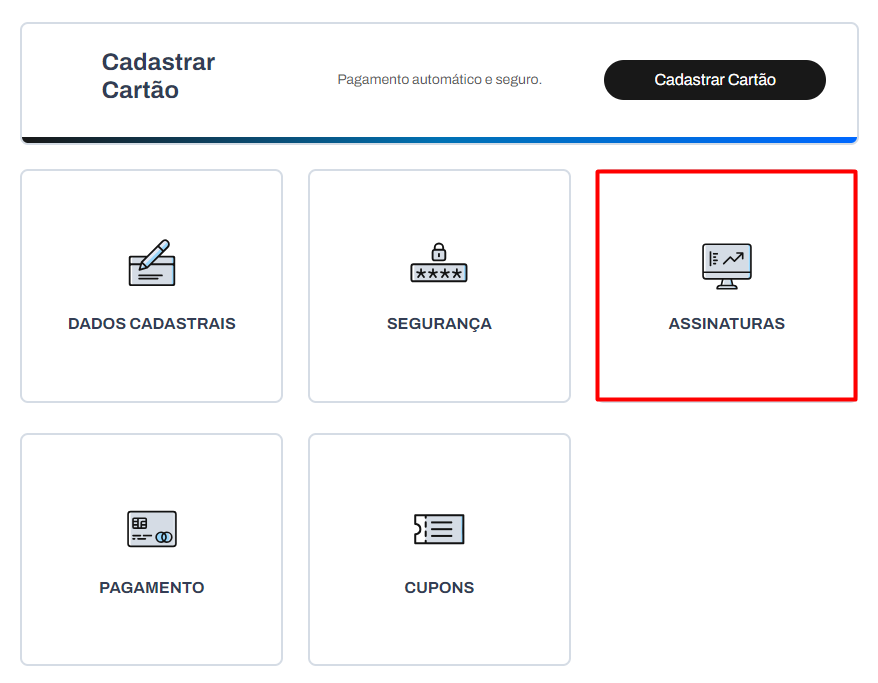 assinaturas