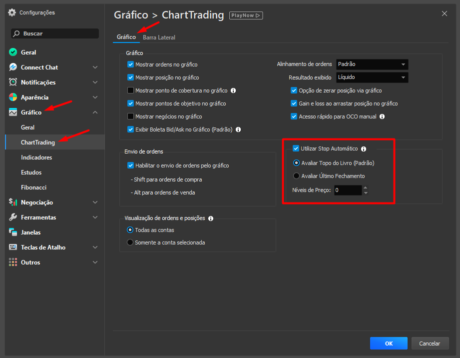 utilizar stop automatico na aba grafico das configuracoes do chart trading.png